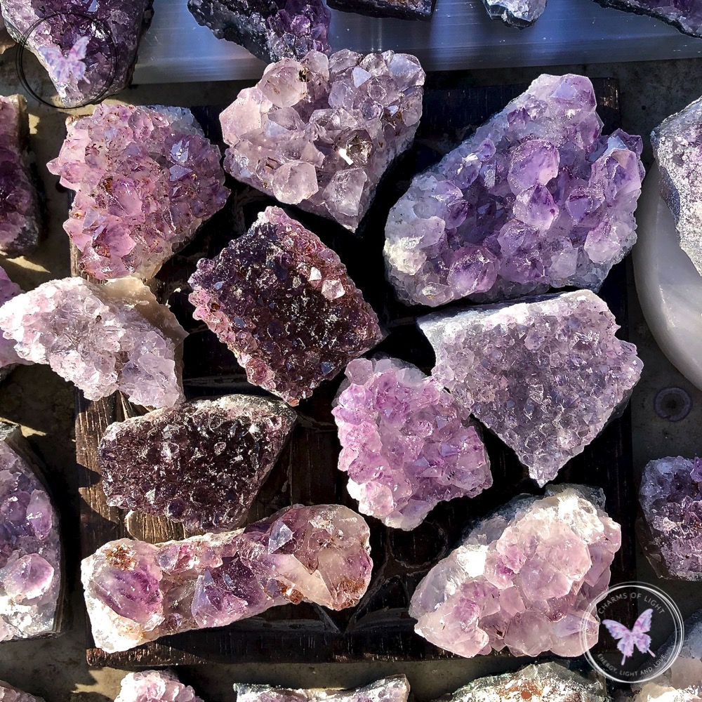 Amethyst Druze Clusters (Small)