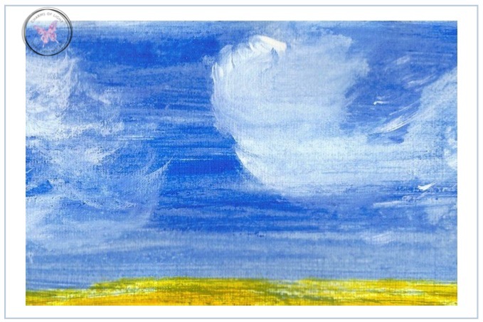 Art Greeting Card (Clouds 1)