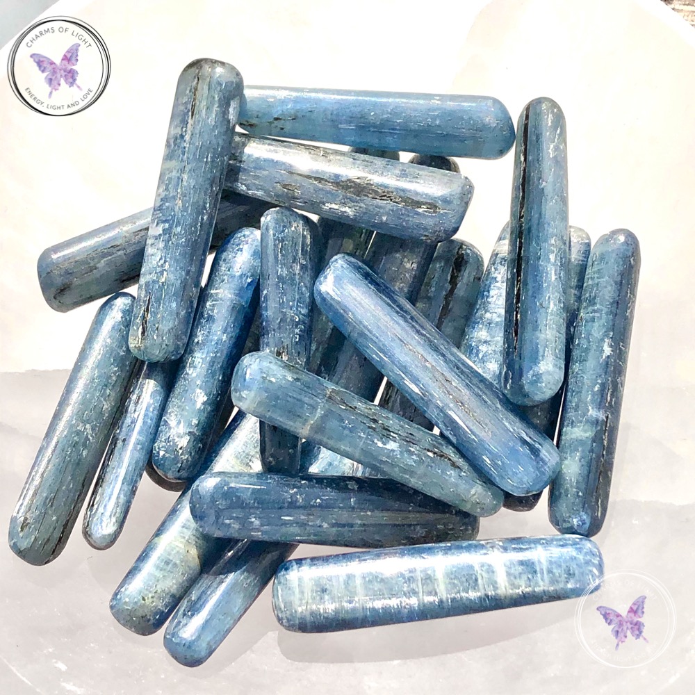 Blue Kyanite Tumble Stone - X-Large
