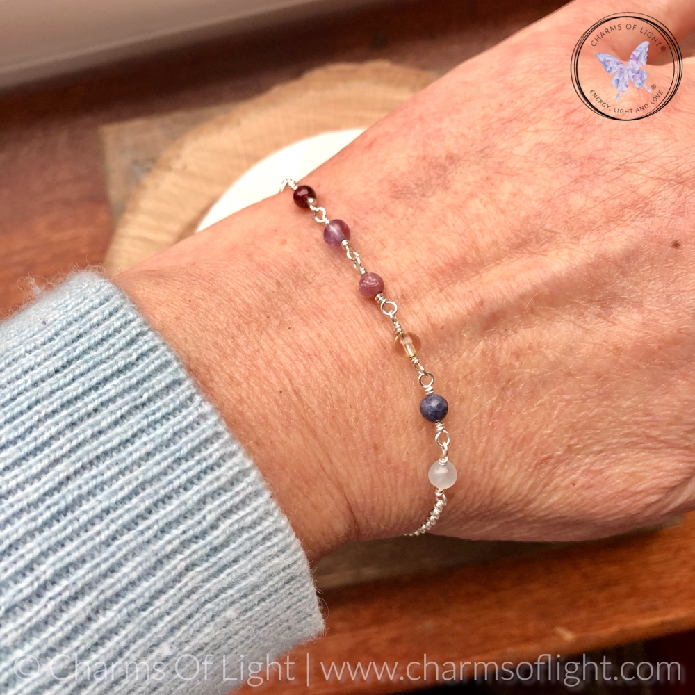 Family Birthstone Chain Bracelet